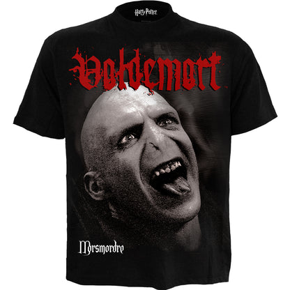 HARRY POTTER - MORSMORDRE - Front Print T-Shirt Black