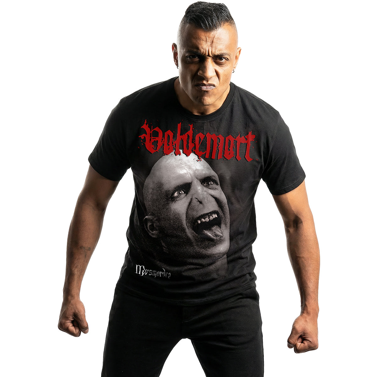 HARRY POTTER - MORSMORDRE - Front Print T-Shirt Black