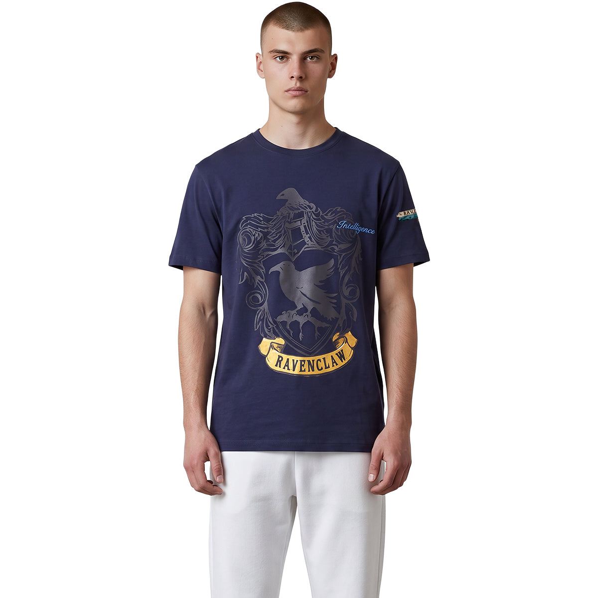 HARRY POTTER – RAVENCLAW-EMBLEM – T-Shirt Dunkelblau
