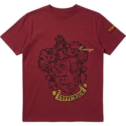 HARRY POTTER - GRYFFINDOR EMBLEM - T-Shirt Deep Maroon