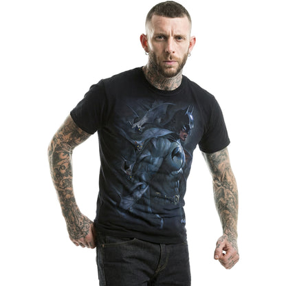 BATMAN - DARKEST FEARS - Front Print T-Shirt Black