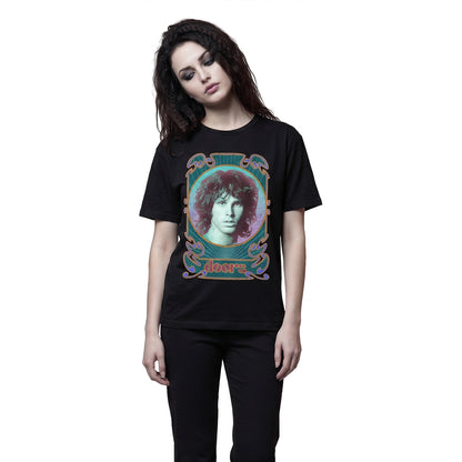 THE DOORS - NOUVEAU MORRISON - Camiseta con estampado frontal Negro
