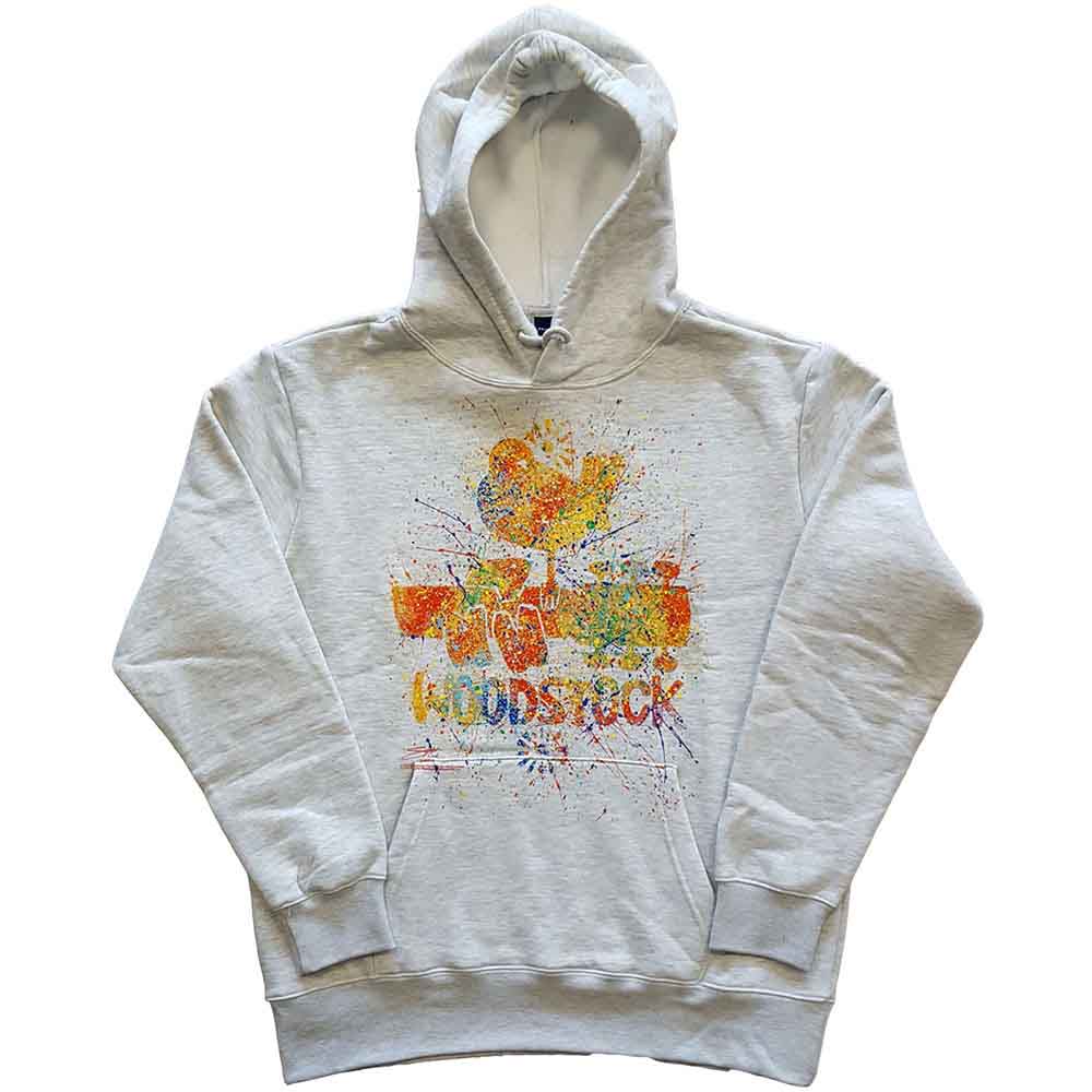 WOODSTOCK - SPLATTER - Pullover Hoodie Neutral