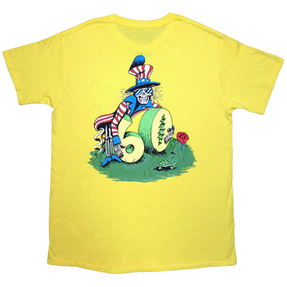 GRATEFUL DEAD - ROSE POSE - T-Shirt Yellow
