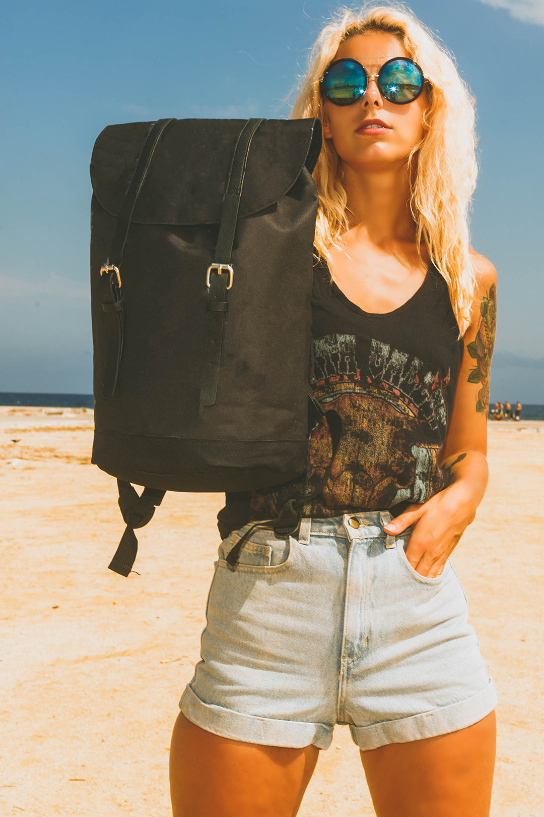 Rocksax Volbeat Heritage Bag - Barbier All Over Print