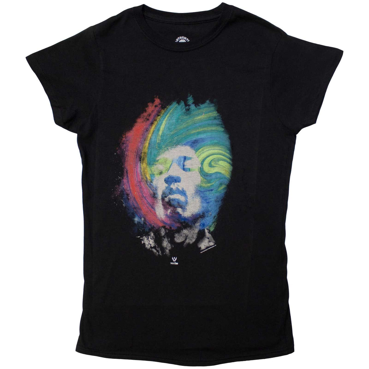 JIMI HENDRIX - GALAXY - Ladies T-Shirt Black