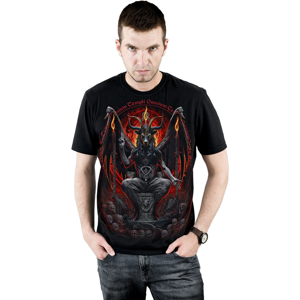 BAPHOMET T Shirt Black