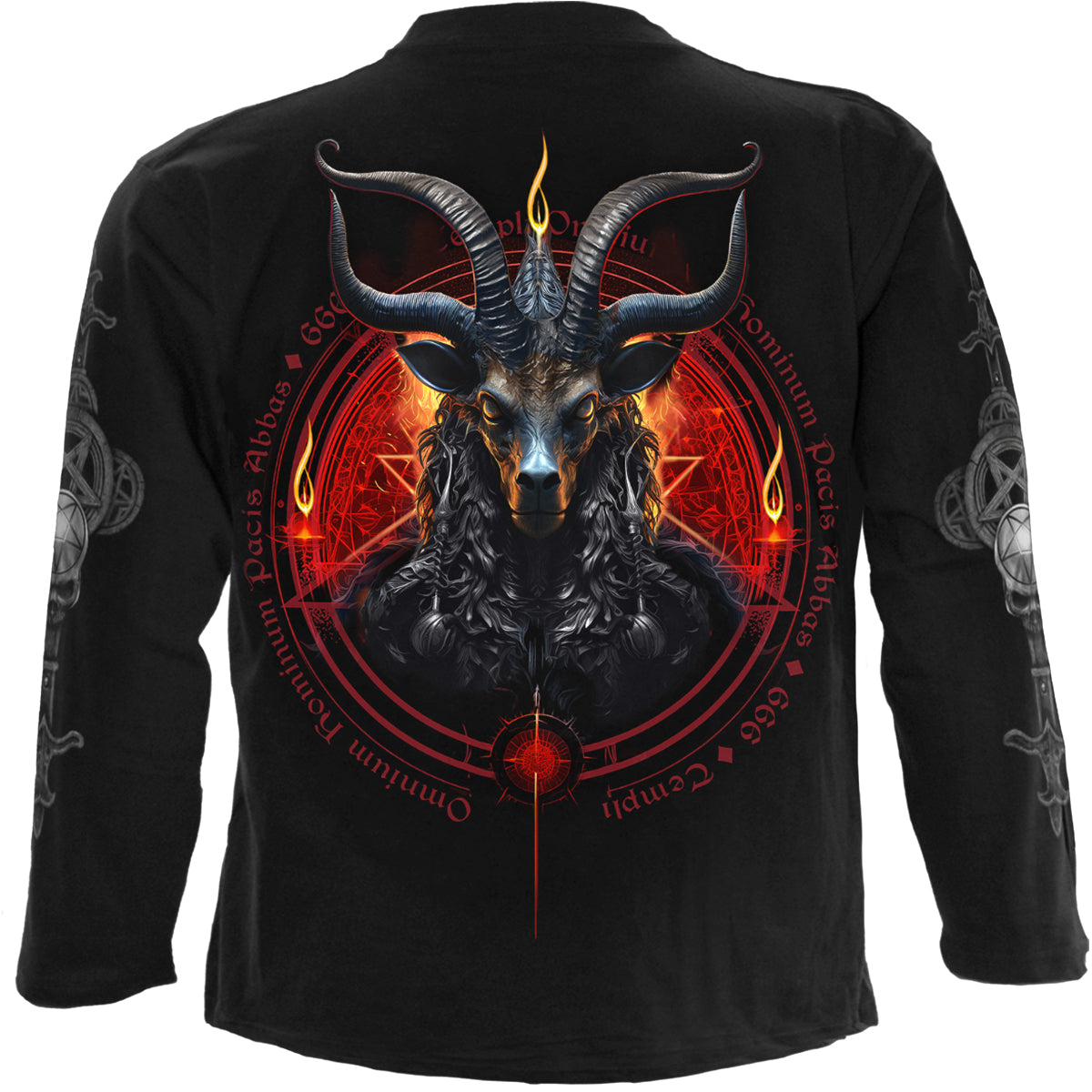 BAPHOMET - T-shirt à manches longues noir