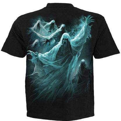 GHOST SKULL - T-Shirt Schwarz