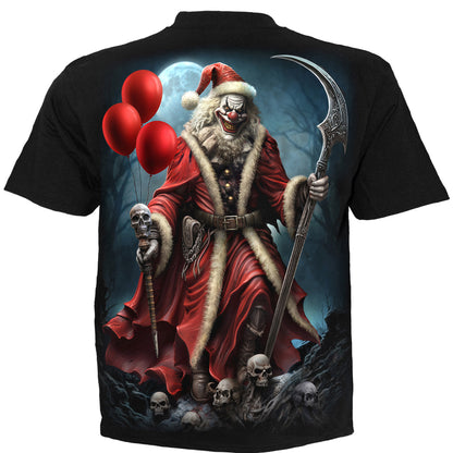 SANTA CLOWN - T-Shirt Black