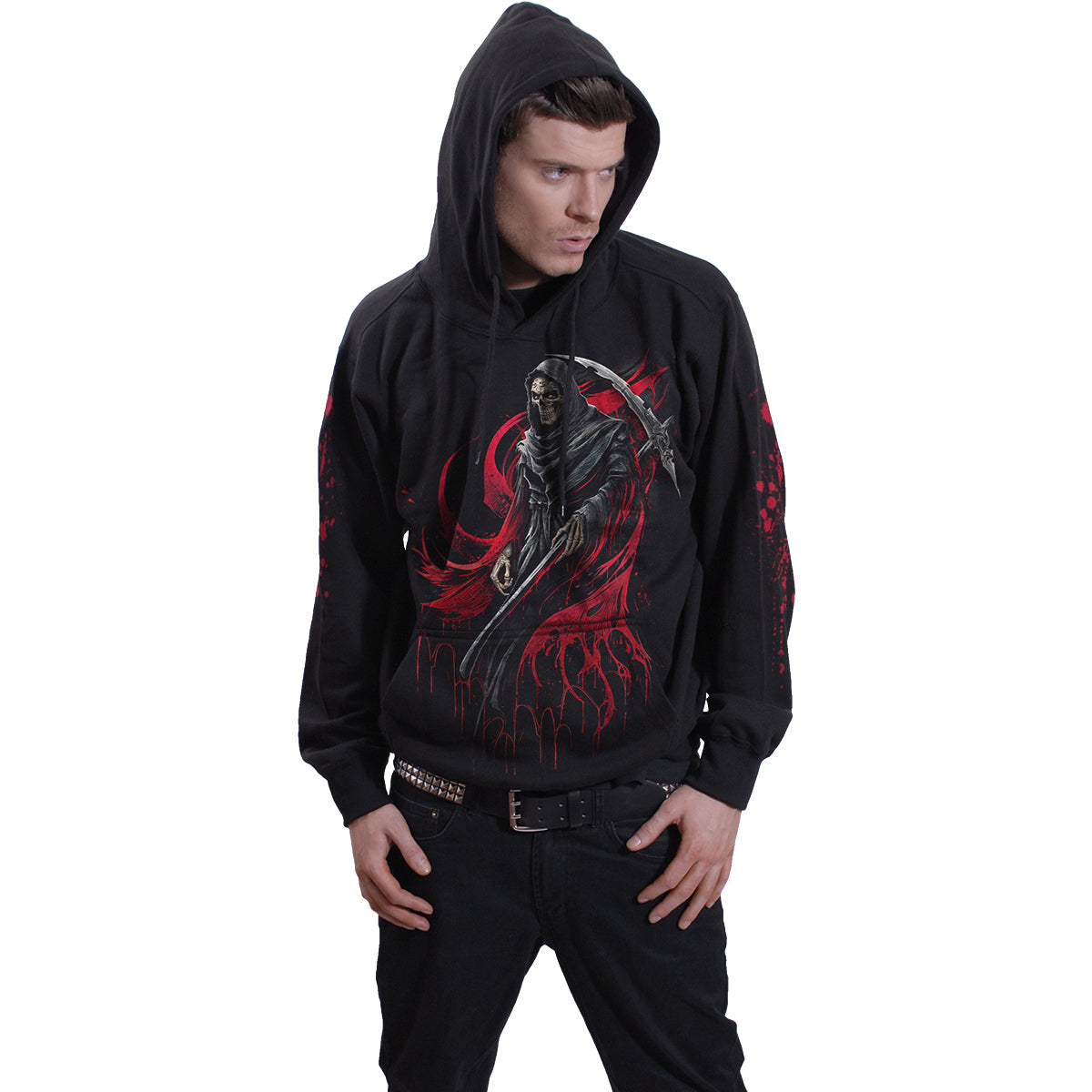 SCREAMING DEATH - Sweat à capuche noir