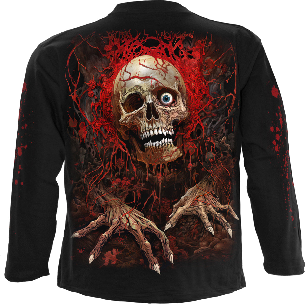 CREEPING CURSE - Longsleeve T-Shirt Black