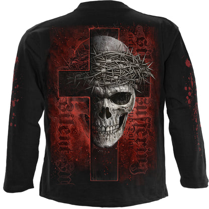SILENT SUFFERING - Longsleeve T-Shirt Black