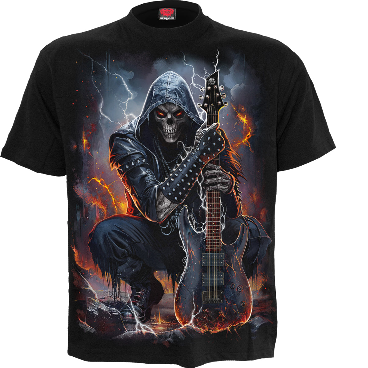 DEATH ROCKER - T-Shirt Schwarz