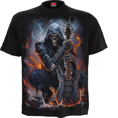 DEATH ROCKER - T-Shirt Schwarz