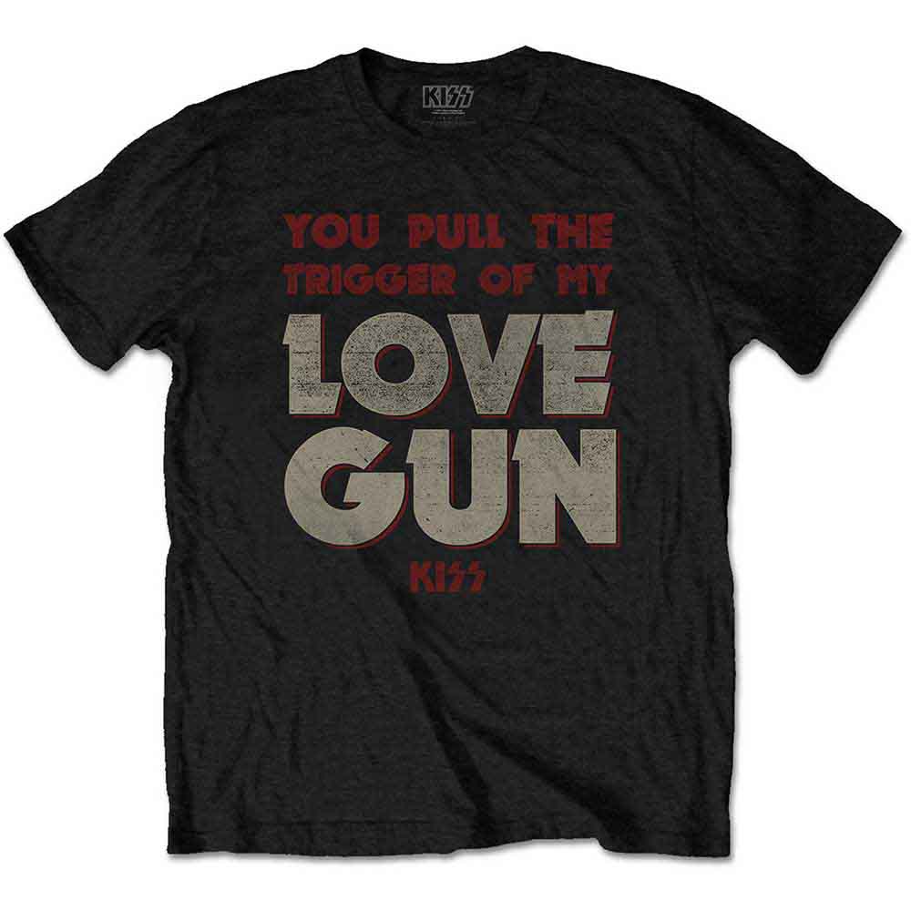 KISS - PULL THE TRIGGER - T-Shirt Black