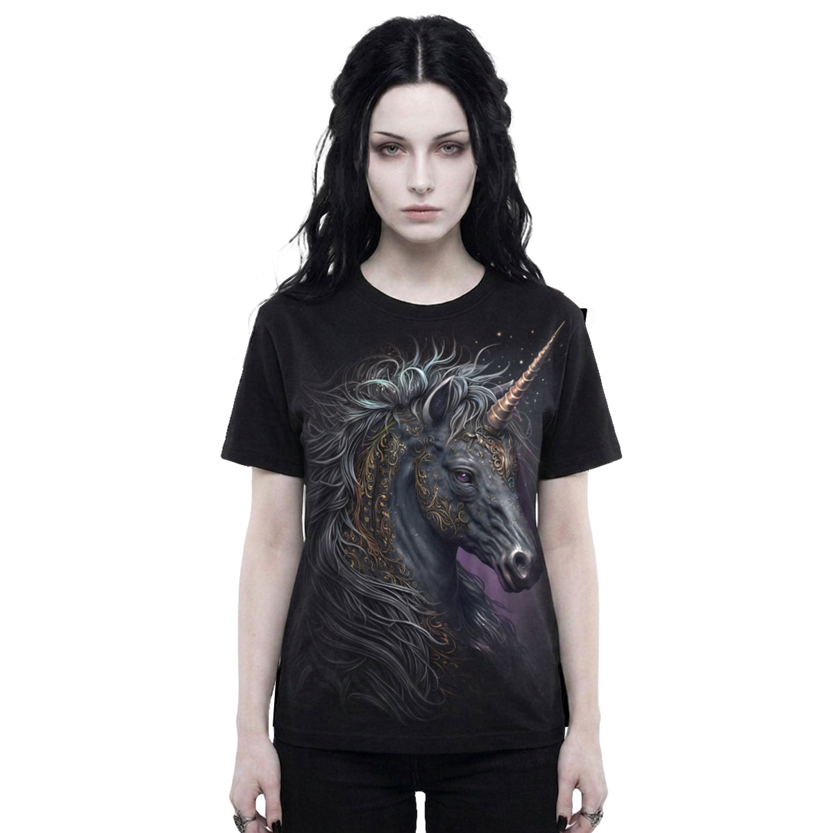 CELTIC UNICORN - Camiseta Negro
