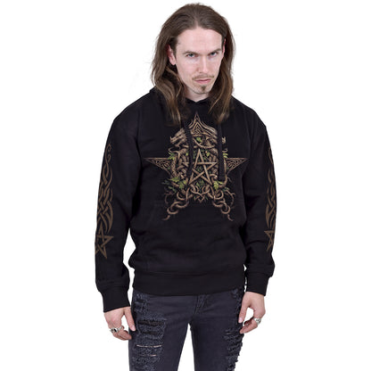 WOODLAND KING – Kapuzenpulli Schwarz
