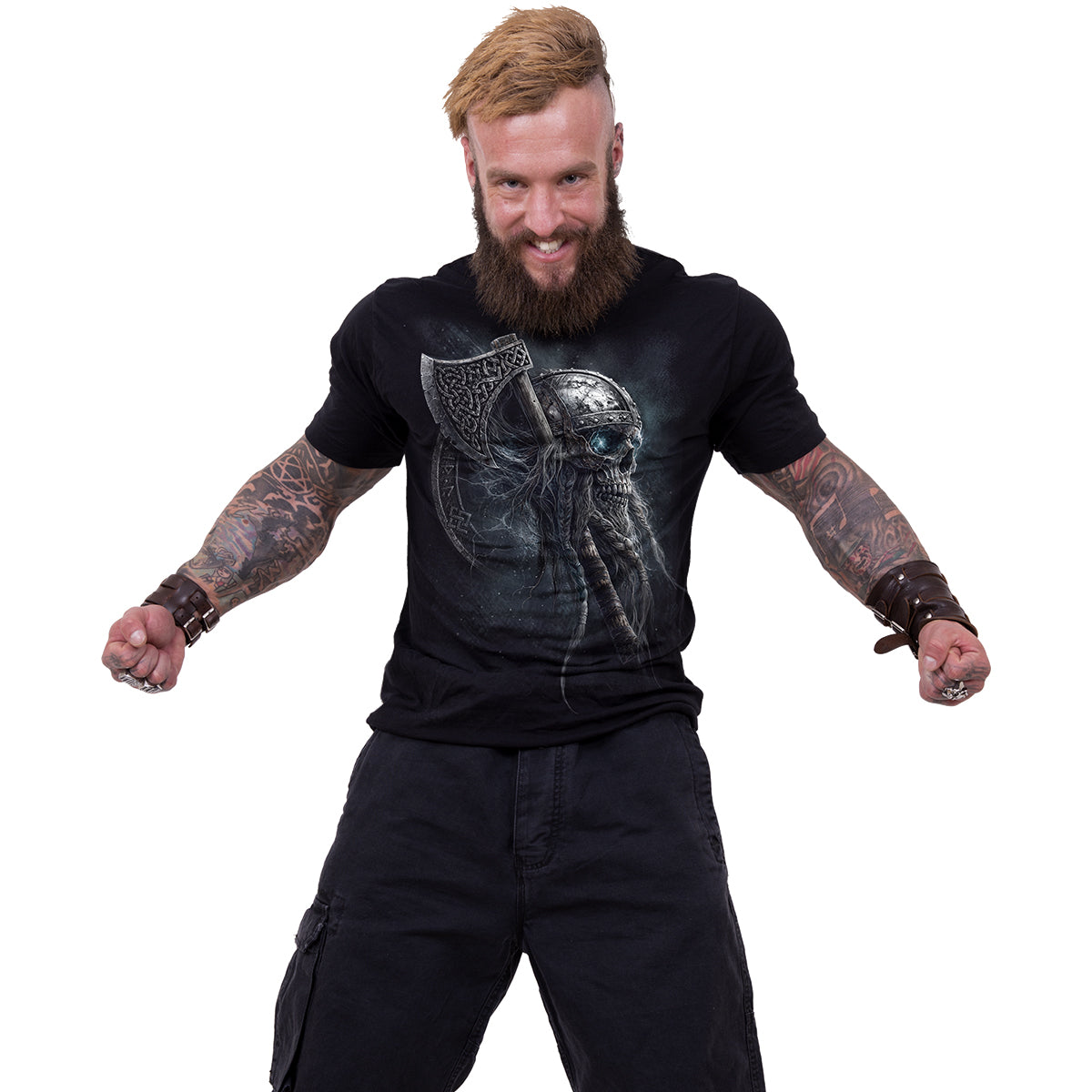 VIKING RAMPAGE – T-Shirt Schwarz