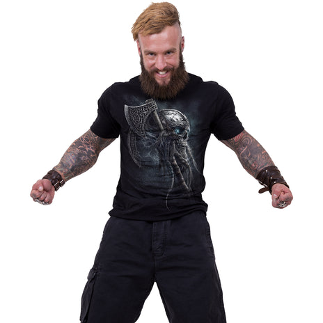 VIKING RAMPAGE - T-shirt noir