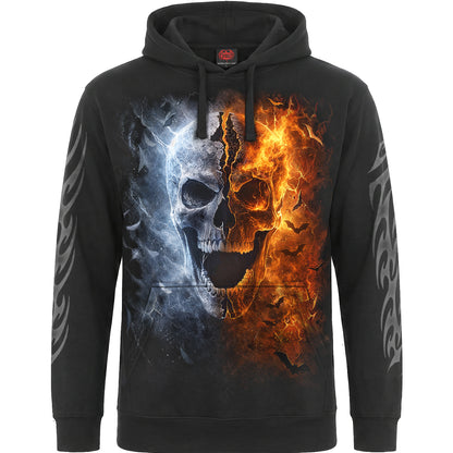 ANGEL & DEMON – Kapuzenpulli, schwarz