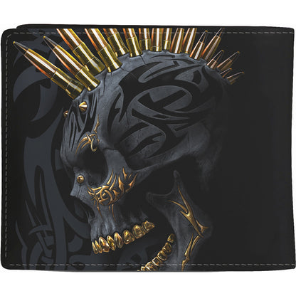 BLACK GOLD - Wallet - Bi-Fold with Zipped Coin Panel