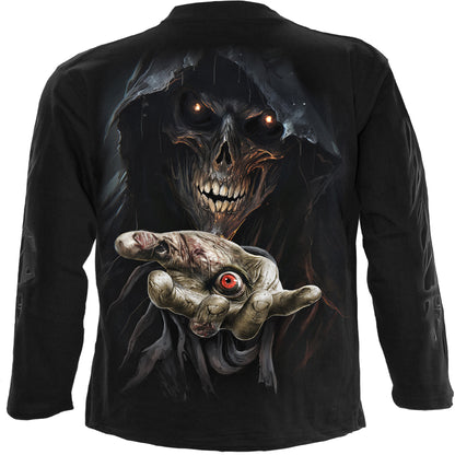 EVIL EYE - T-shirt à manches longues noir