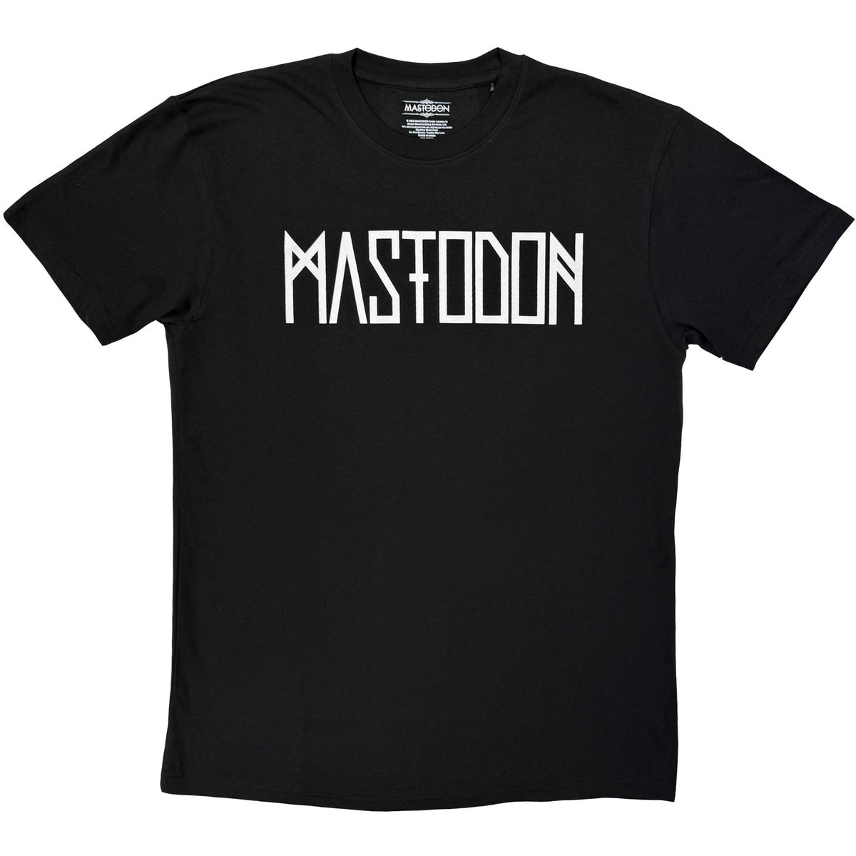 MASTODON - LOGO MONO - T-Shirt Black