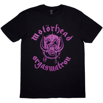 MOTORHEAD - ORGASMATRON LYRIC - T-Shirt Black