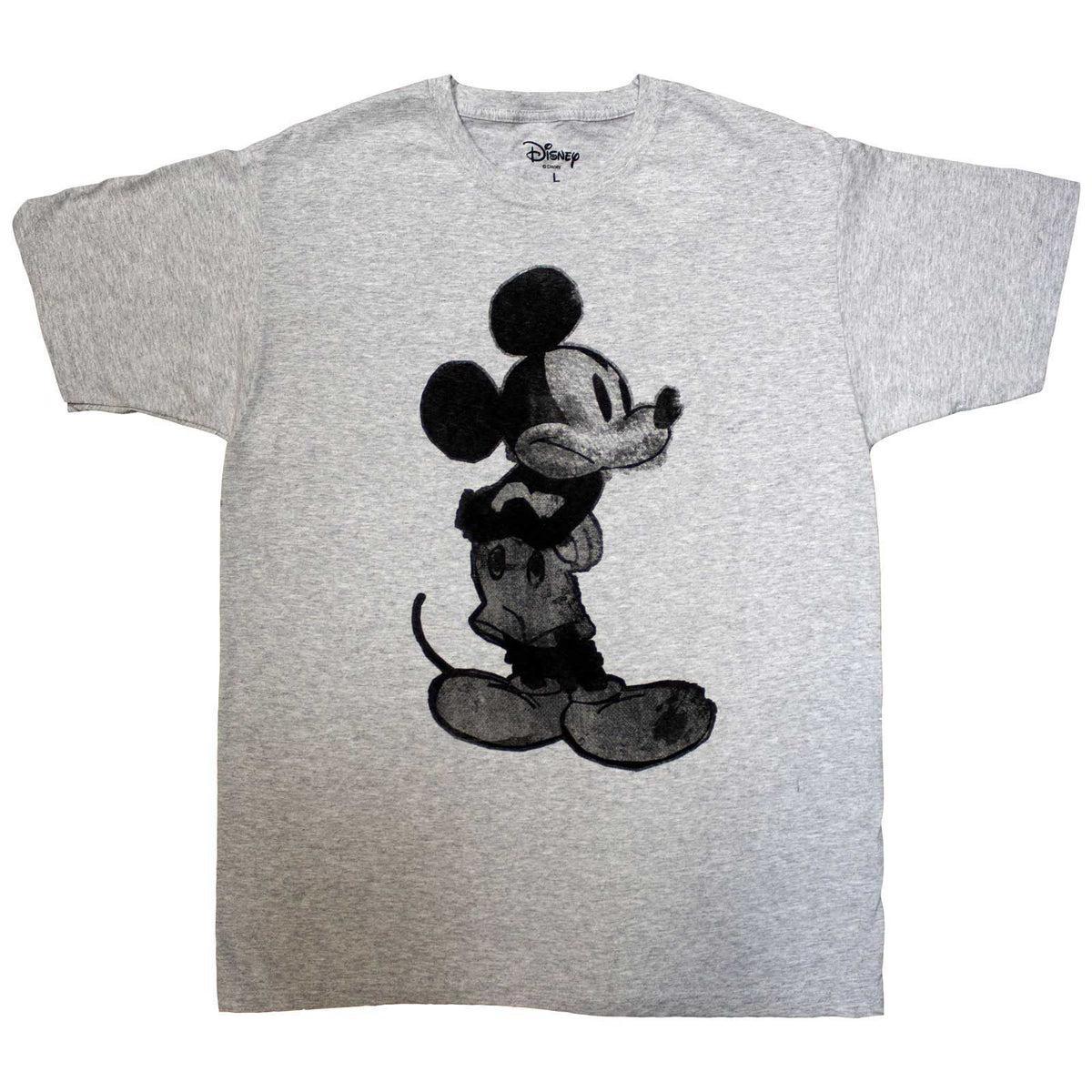 DISNEY - SKETCH - T-Shirt Grey