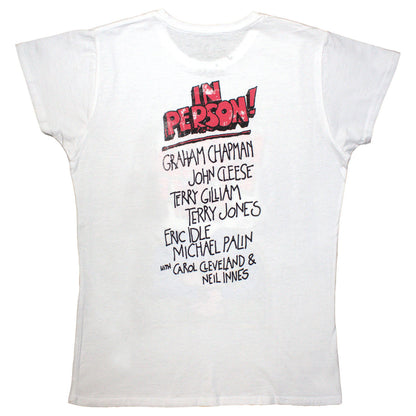 MONTY PYTHON - LIVE AT CITY CENTRE - Ladies T-Shirt White