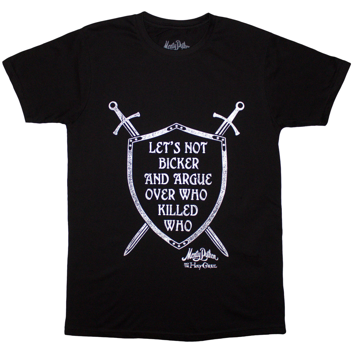 MONTY PYTHON - SHIELD - T-Shirt Black