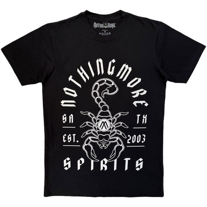 NOTHING MORE - SCORPION - Carbon T-Shirt Black