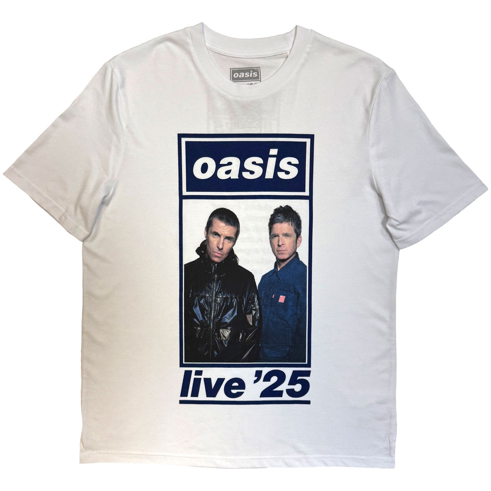 oasis live '25 XL Tシャツ UK 東京ドーム　オアシス OASIS - COLOUR PHOTO LIVE '25 WORLD TOUR - T-Shirt White