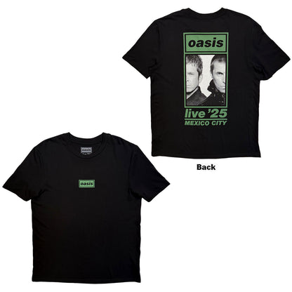 OASIS - MEXICO CITY HALF FACES FAN STORE - T-Shirt Black