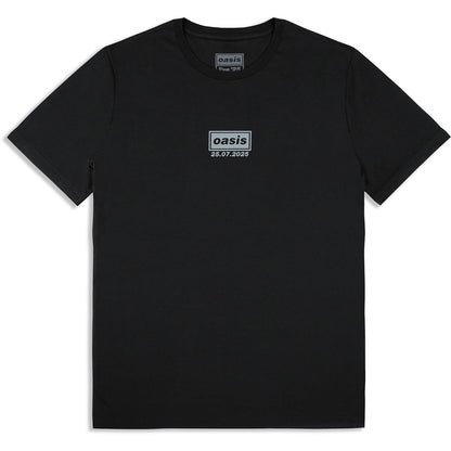 OASIS - LONDON 25 JULY EVENT - T-Shirt Black