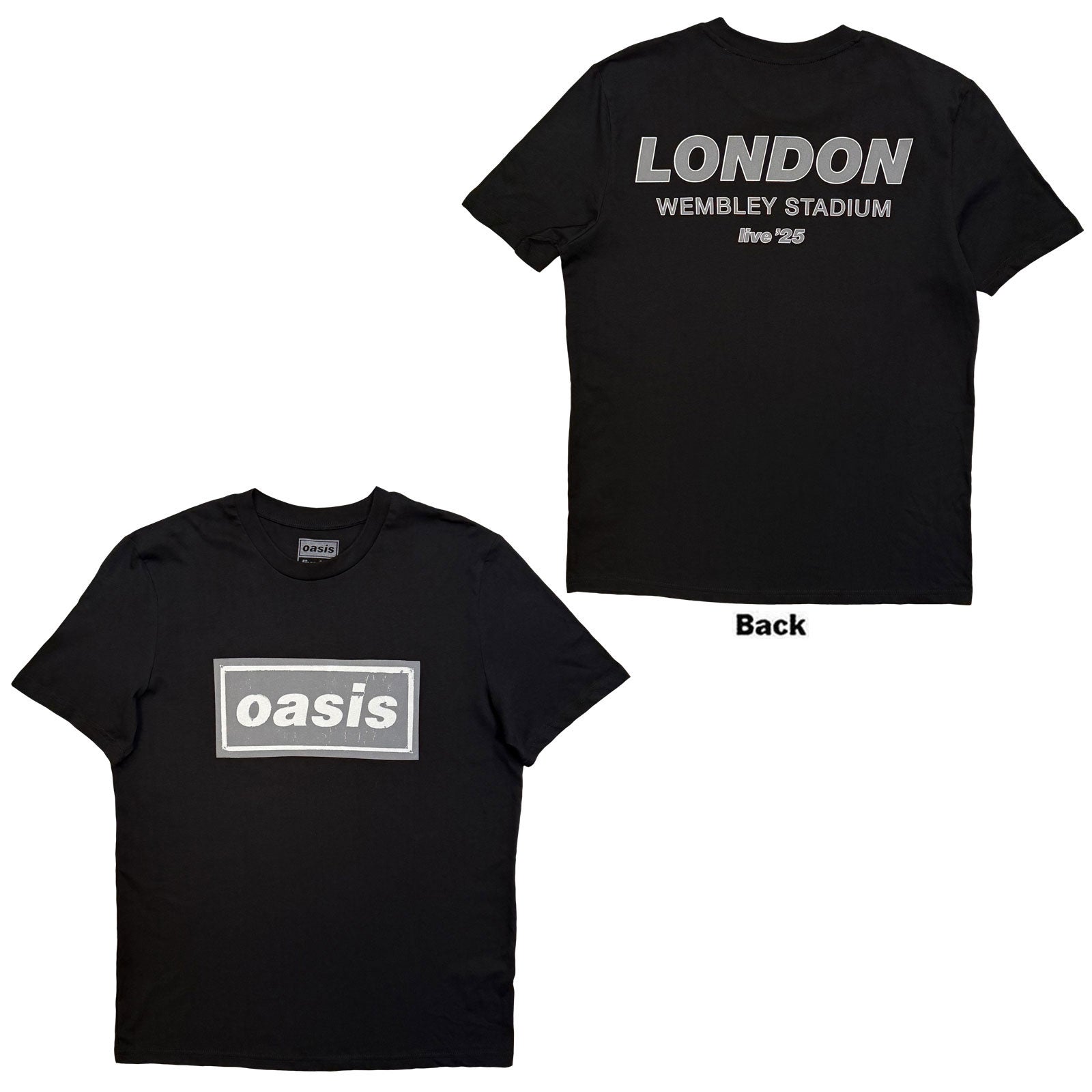OASIS - LONDON CITY POP UP - T-Shirt Black