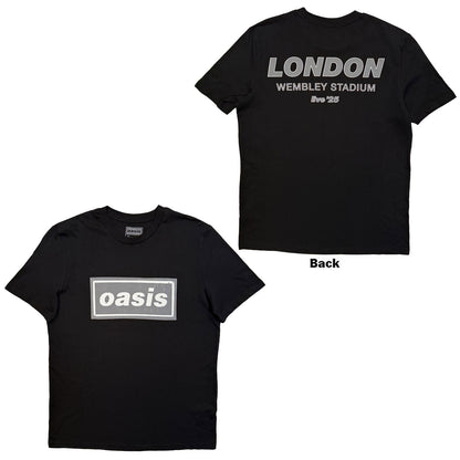 OASIS - LONDON CITY POP UP - T-Shirt Black