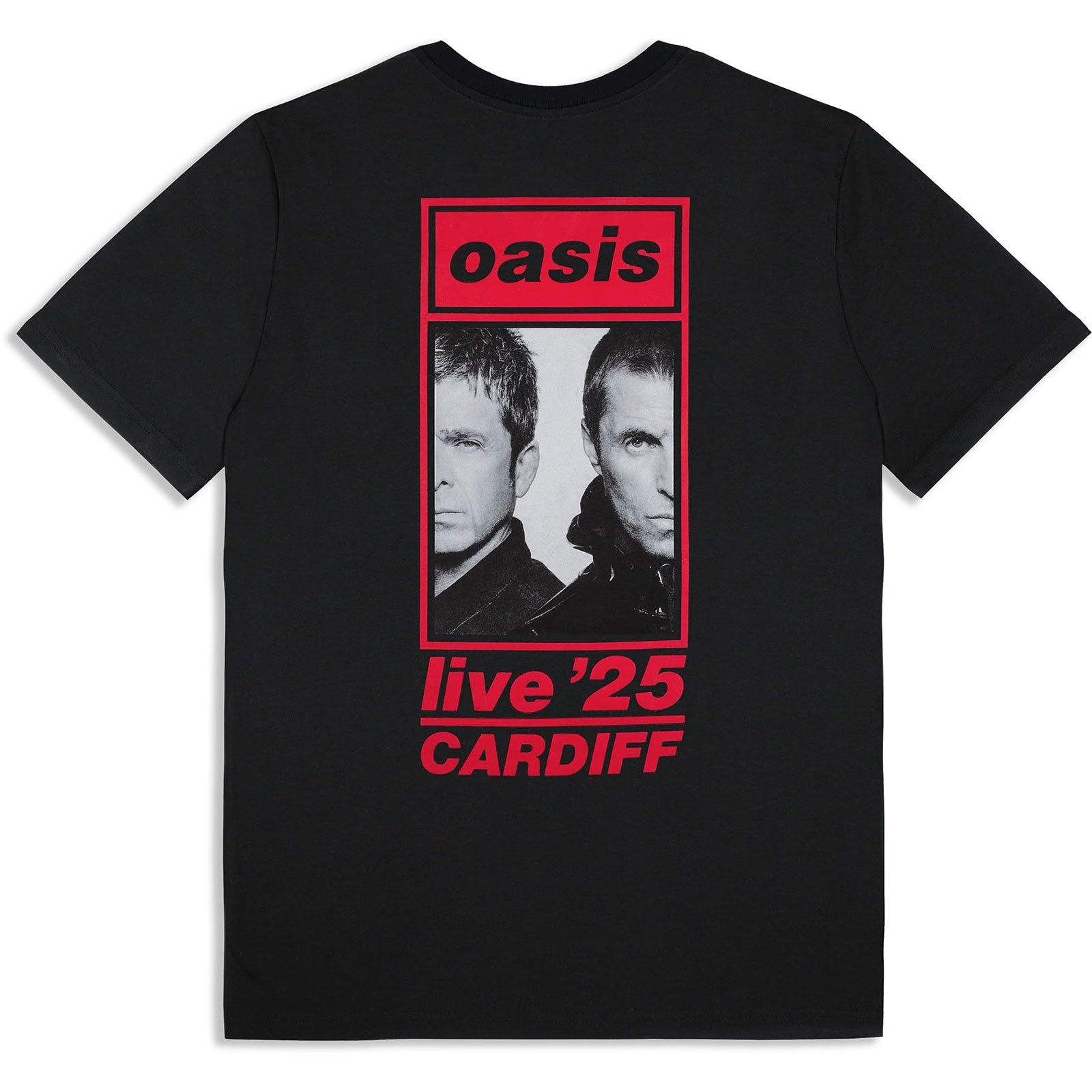 OASIS - CARDIFF 5 JULY EVENT - T-Shirt Black