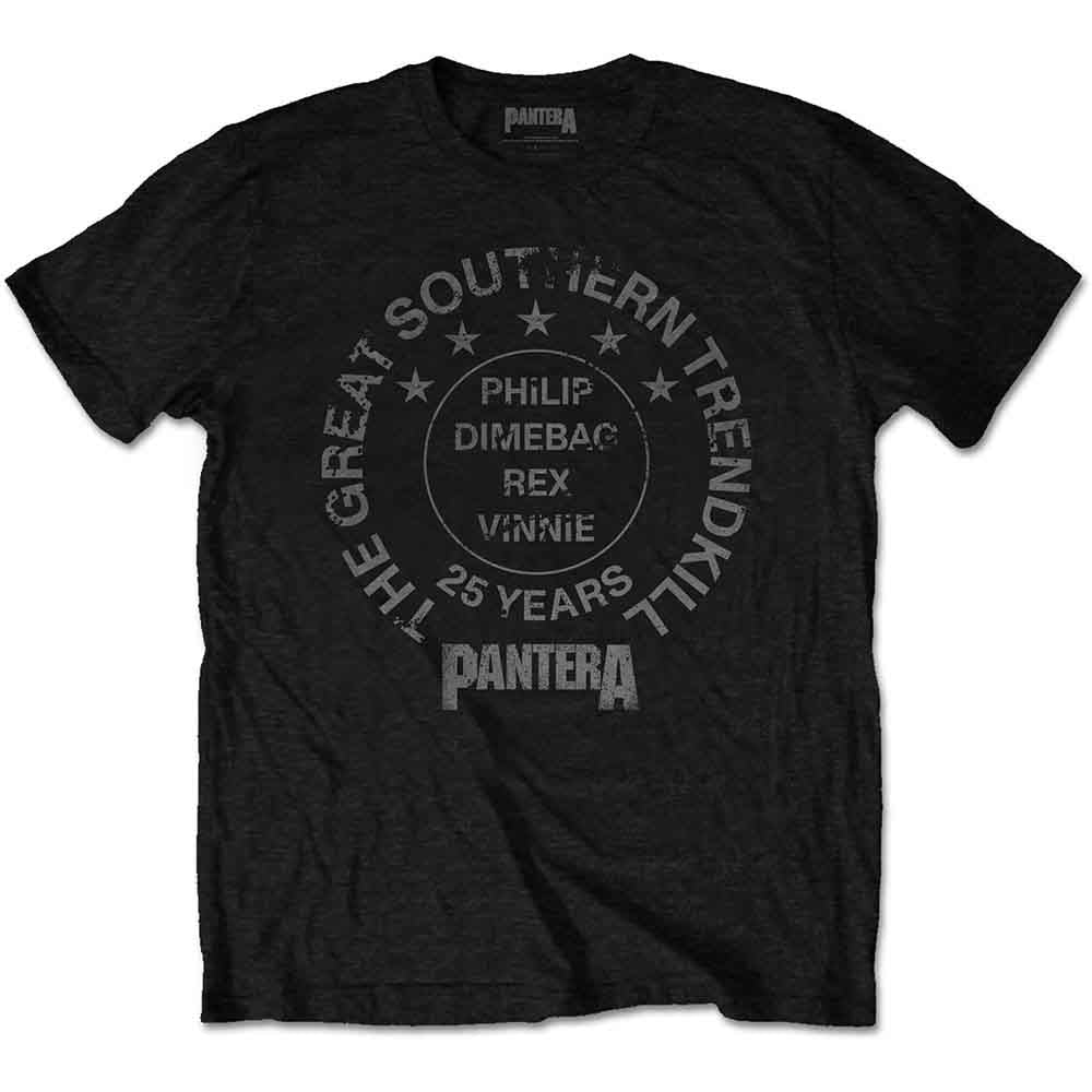 PANTERA - 25 YEARS TRENDKILL - T-Shirt Black