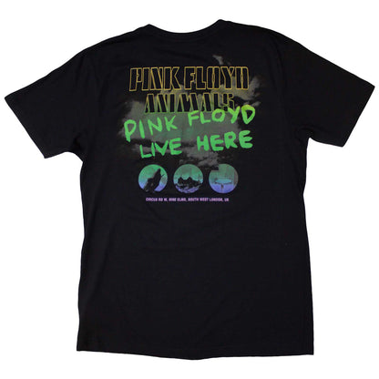 PINK FLOYD - ANIMALS RAINBOW PHOTO - T-Shirt Black