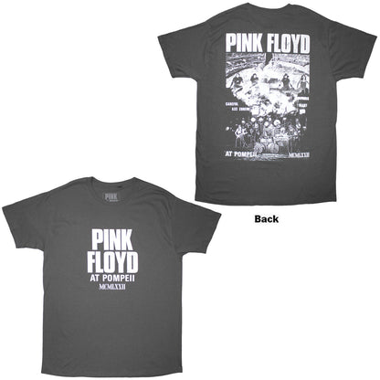 PINK FLOYD - POMPEII COLLAGE - T-Shirt Charcoal Grey