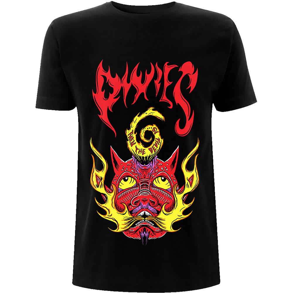 PIXIES - DEVIL IS - T-Shirt Black