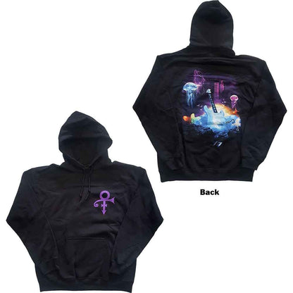 PRINCE - LOTUS FLOWER - Pullover Hoodie Black