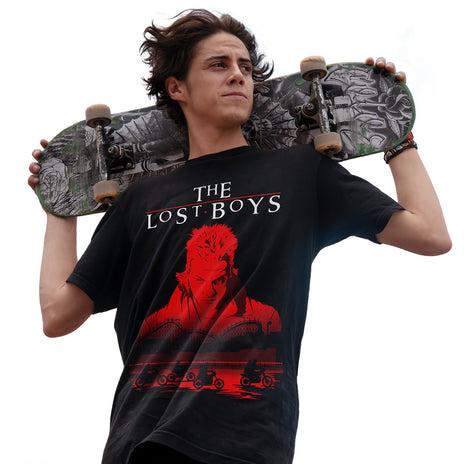THE LOST BOYS - BLOOD TRAIL - Front Print T-Shirt Schwarz