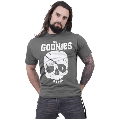 GOONIES, THE - SKULL AND LOGO - T-shirt anthracite