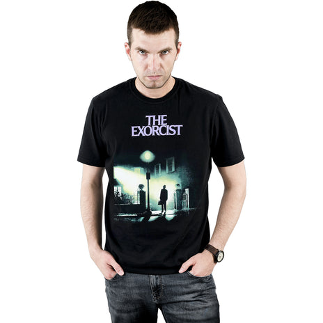 THE EXORCIST - POSTER - T-shirt imprimé sur le devant Noir