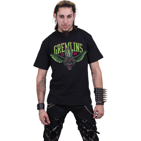 Gremlins - Stripe - Frontdruck T -Shirt schwarz