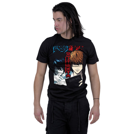 DEATH NOTE - PARANORMAL - Front Print T-Shirt Black