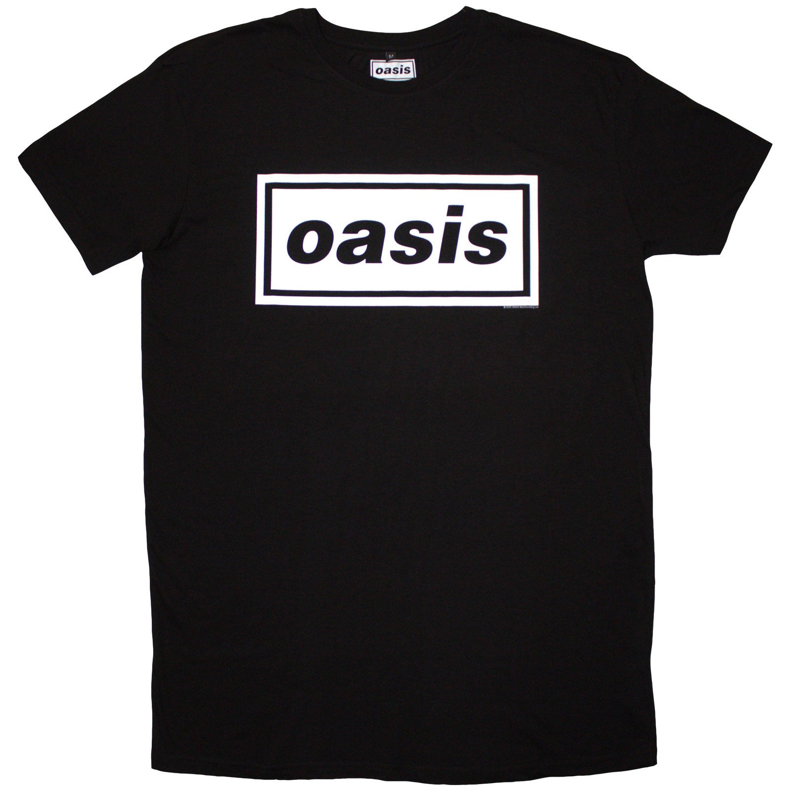 OASIS - DECCA LOGO - T-Shirt Dress Black